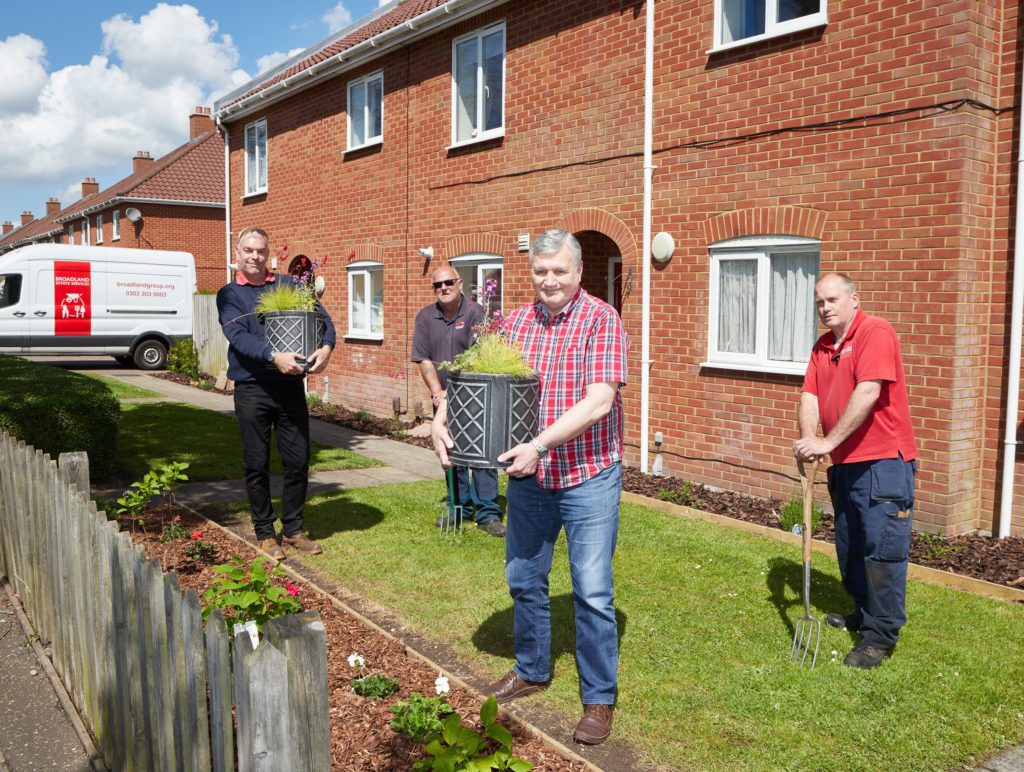 Community Improvement Fund communal garden project