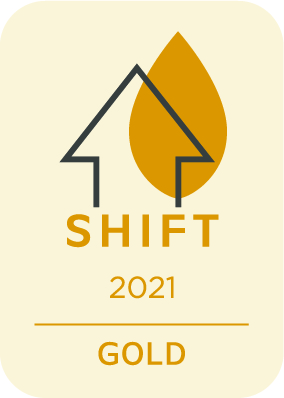 SHIFT Gold status - Broadland Housing Association, November 2021