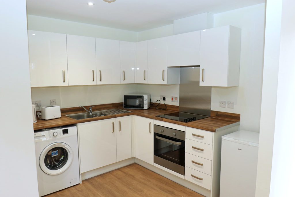 kitchen at Webster Court, Norwich