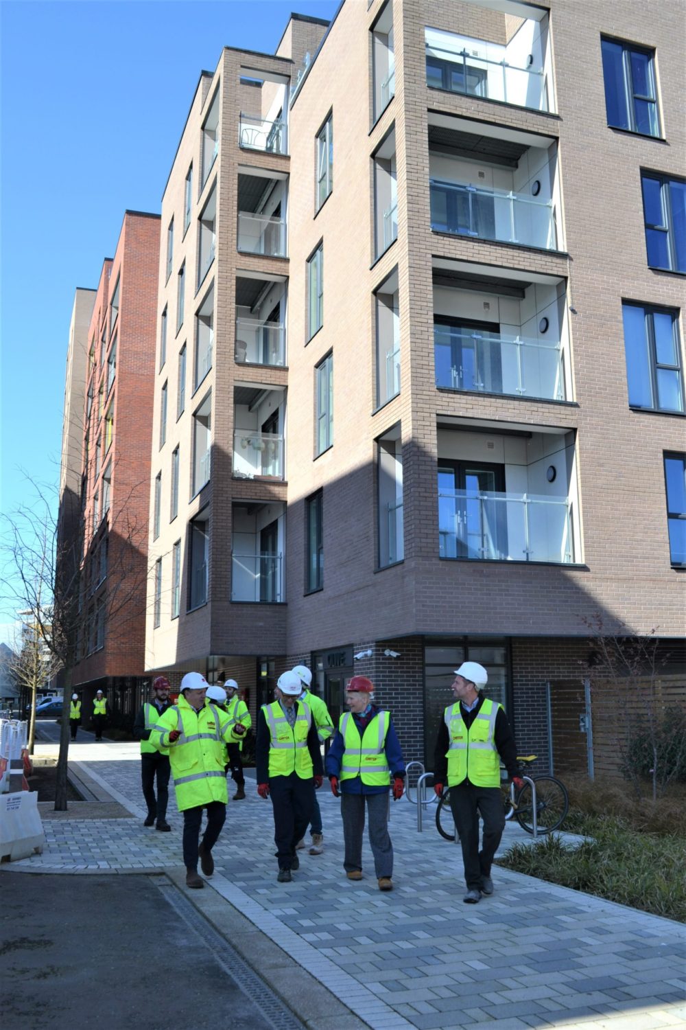 CIOB visit to Canary Quay, Norwich, 17 March 2022