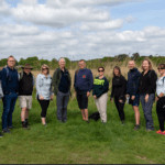 Independent East housing association executives on sponsored walk of east coast, May 2022