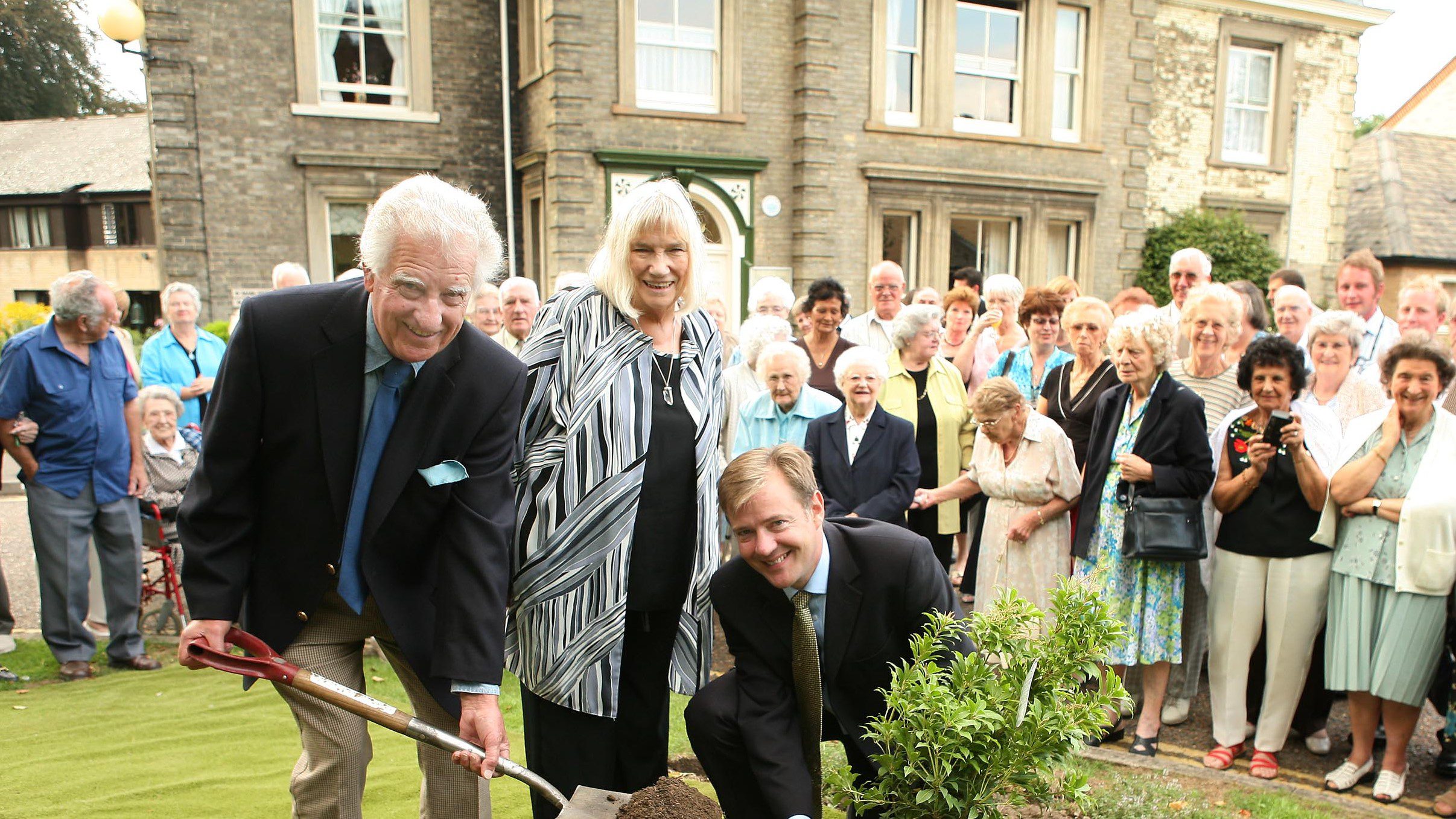 Martin Miller, former Chief Executive of Broadland Housing Association, at The Cedars in 2006