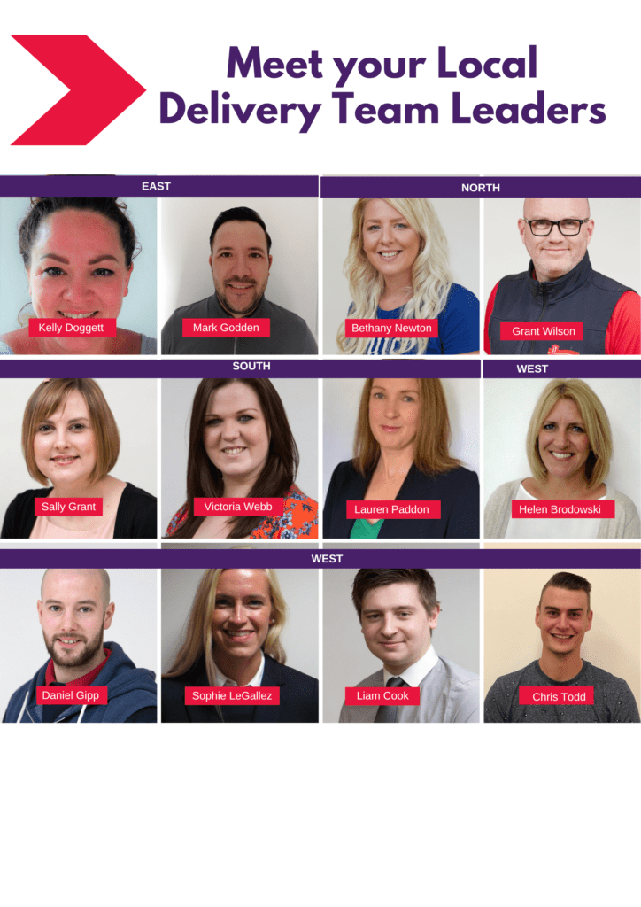Local Delivery team leaders, October 2022