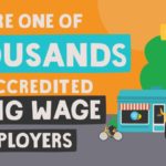 Living Wage Week 2022 - accredited employer graphic