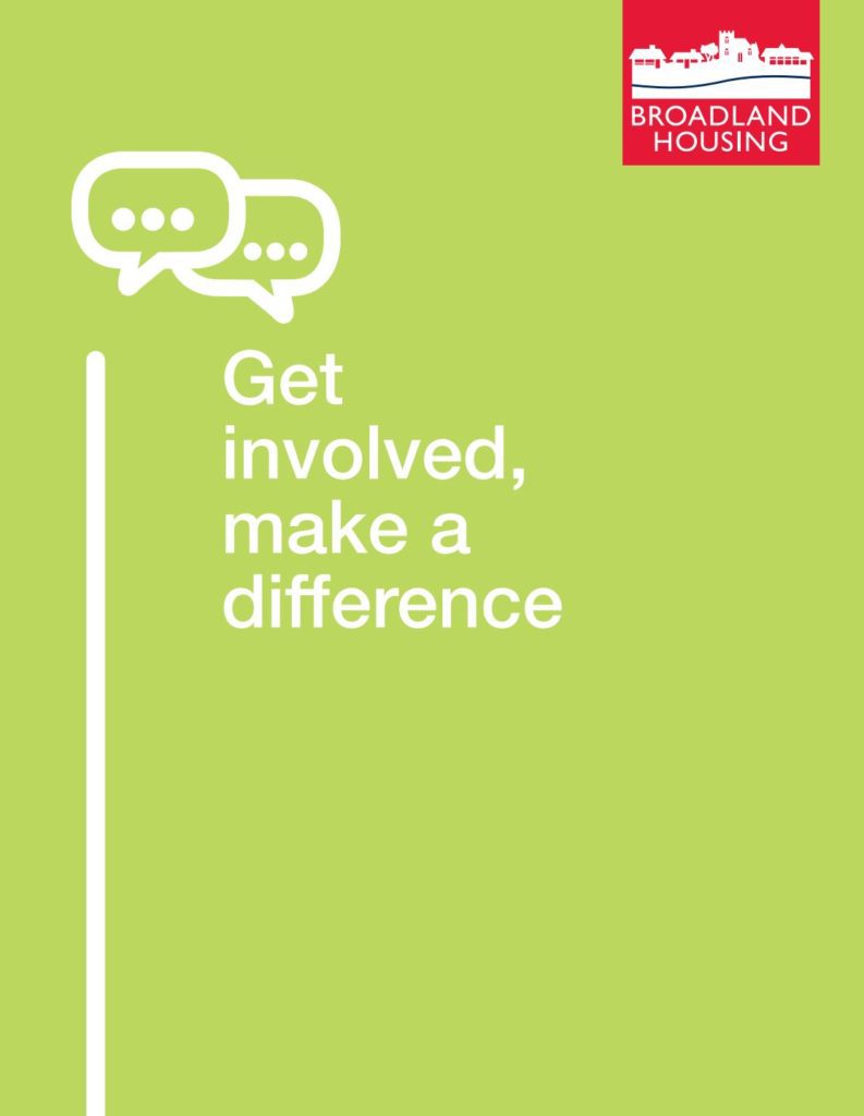 Front cover - Get involved as a tenant